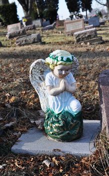 Gravesite - Angel - Blue Eyes