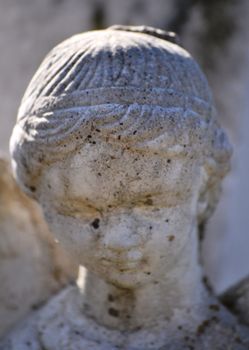 Gravesite - Angel - closeup