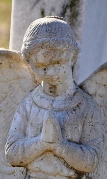 Gravesite - Angel - closeup