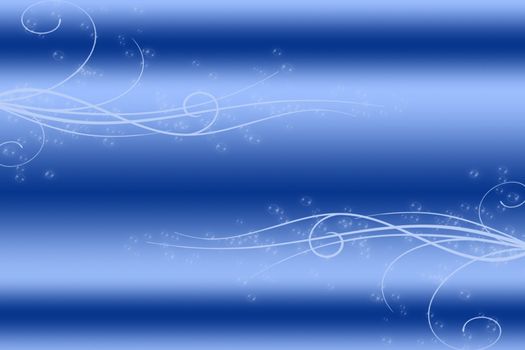 Modern abstract background of bubbles
