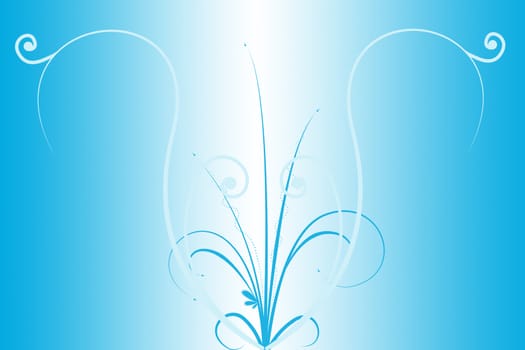 Modern abstract background of blue