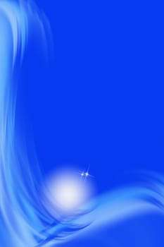 Modern abstract background of blue 
