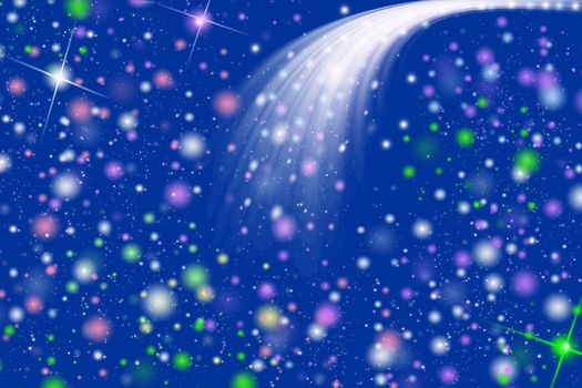 Beautiful and colorful abstract light background