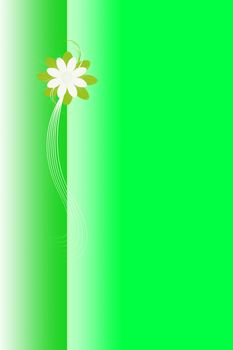 Beautiful abstract floral background 
