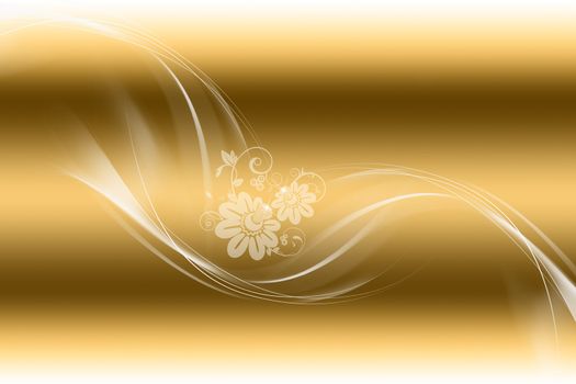 Beautiful abstract floral background 
