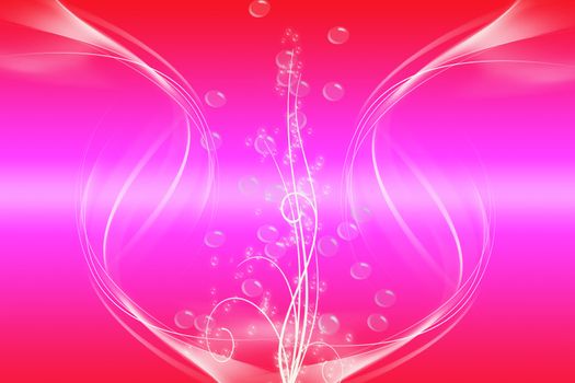 Beautiful abstract background of water bubble 
