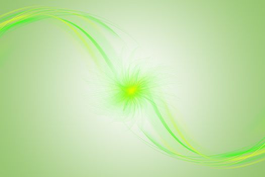 Abstract background of green