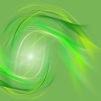 Modern abstract background of green
