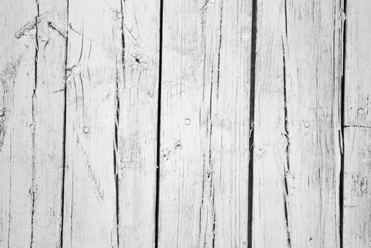 old background of  weathered white painted wood