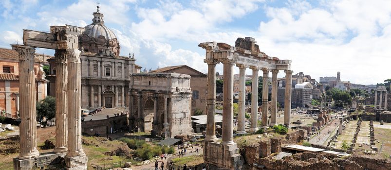 forum, temple de saturne