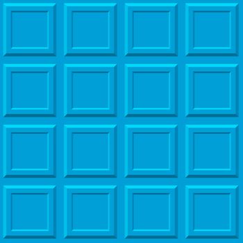 Graphical abstract seamless pattern of blue squares