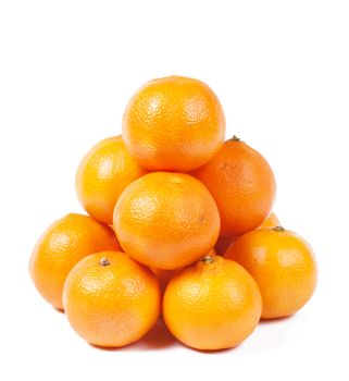 A heap of tangerines
