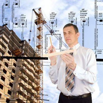 the engineer-designer develops a residential building construction plan