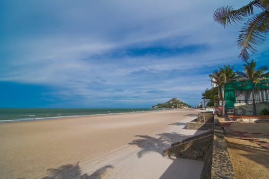 Hua Hin beach Thailand