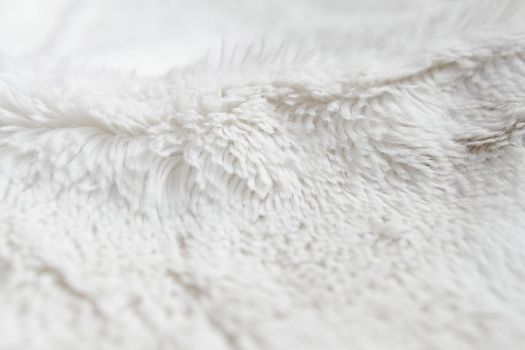 Closeup of white terrycloth