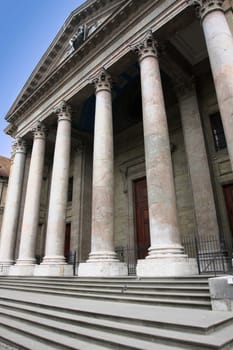 Cathedral Saint Pierre in Geneva, Switzerland 