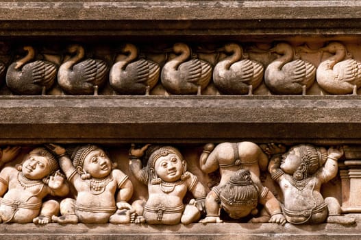 An ancient temple at Kelaniya, a place where buddha was supposed to have visited