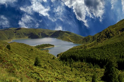 azores lake of fire