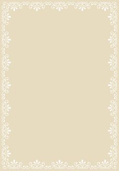 Decorative border,2D  illustration