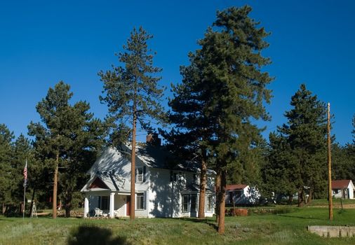 A farm house in rural Colorado shows a life much slower based on tradition and generations of family