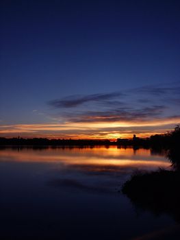 Morning Sunrise on a lake