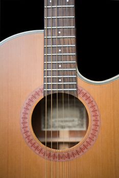 Acoustic steel string guitar