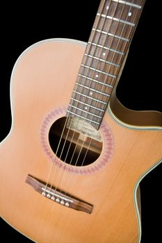 Acoustic steel string guitar