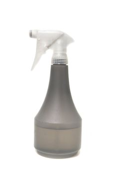 Plastic water spray bottle