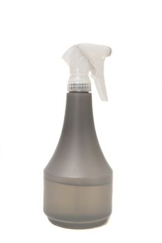 Plastic water spray bottle