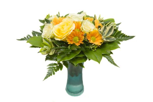 Flower arrangement in a vase