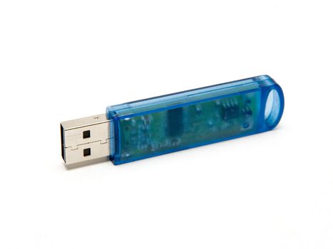 USB dongle ( protection key ) on a white background