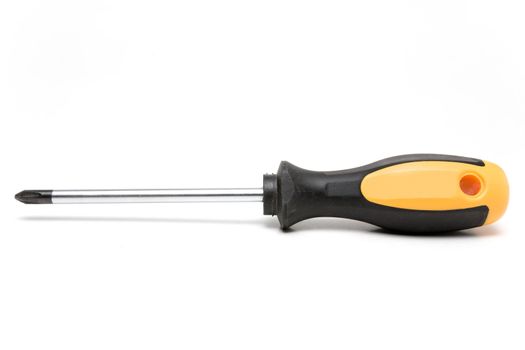 Screwdriver on a white background