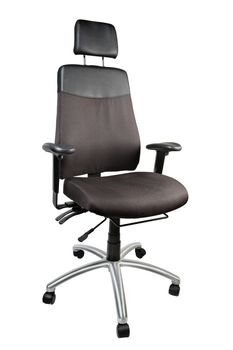 Office chair isolated on a white background