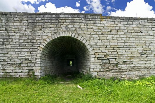 Protective Wall of Old Ladoga Fortress, Ancient Russian Capital