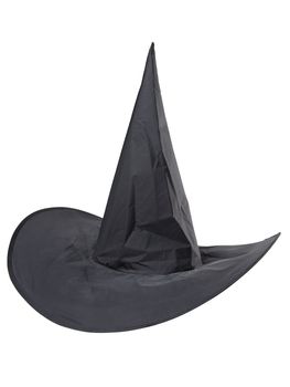 Witch hat isolated on white background with clipping path