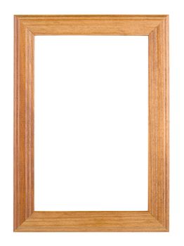 Photo frame isolated on a white background