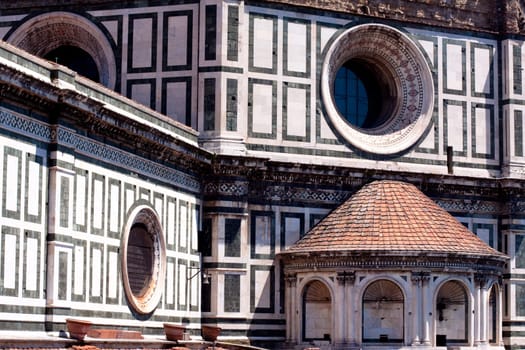 Part of the Basilica di Santa Maria del Fiore in Florence
