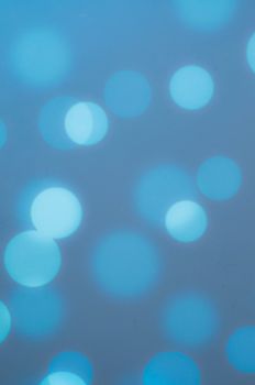 blue light in the night