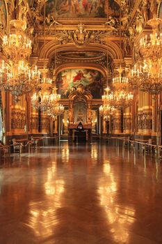 Opera Garnier in France Paris Tourist Destination