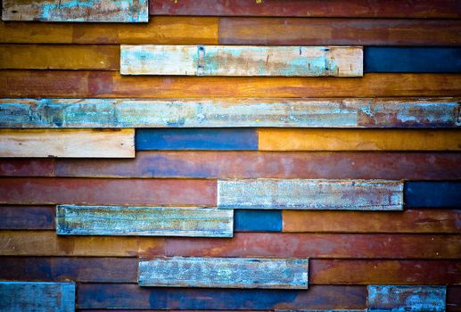 old wooden wall background