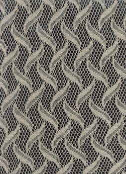 Lacy cloth a background sulfuric with black