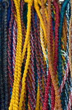 colorful of color rope