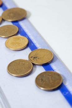 an image of coins of polish currency zloty