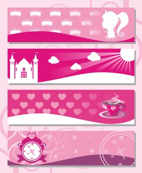 Banners for Little Princess, web