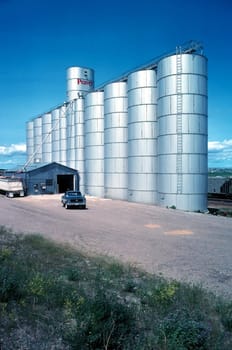 Grain Silo in Montana