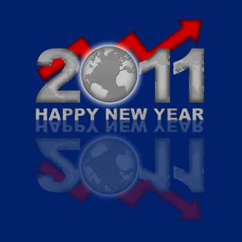 Happy New Year 2011 Global Financial Looking Up