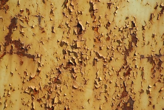 Rusty iron surface. May be used aas background or texture.