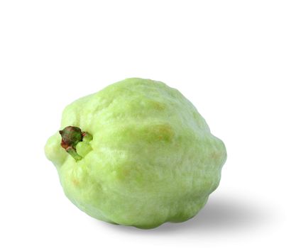 Fresh of Guava fruit on white background