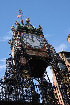 Chester Eastgate Clock Chester, victorian ironwork