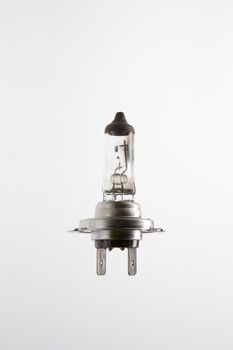 Burned car bulb lamp type H7